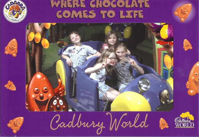 Georgias Birthday Train Ride At Cadbury World